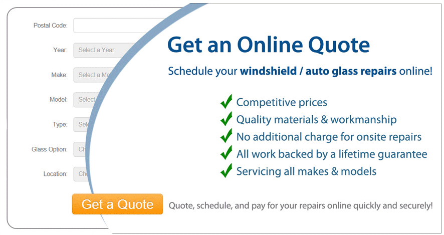 Get an Online Quote for Windshield / Auto Glass