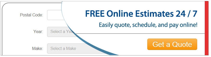 free online glass repair estimates
